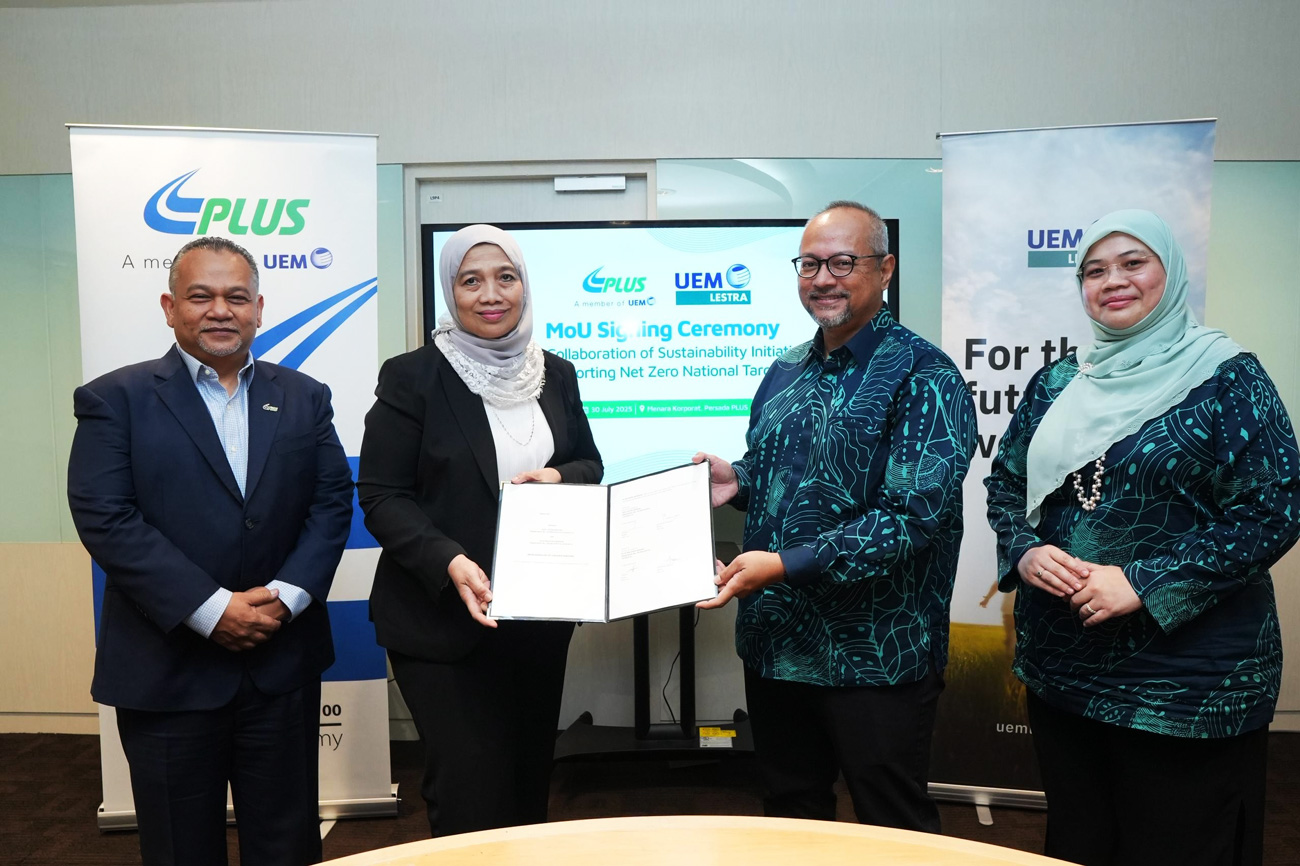 PLUS And UEM Lestra Signed MoU To Explore Large-scale Solar Project