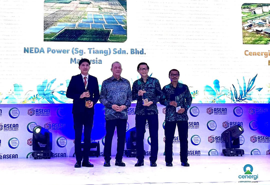 Cenergi Celebrate Double Recognition at ASEAN Energy Awards 2025