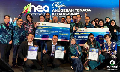 Cenergi SEA Wins Three Awards at NEA 2025